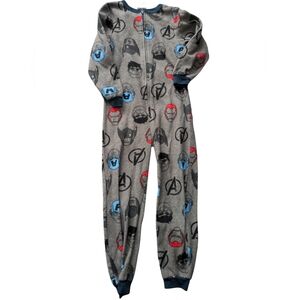 🌞4/20$ Zip Up Avengers Polar pajamas 4-5Y